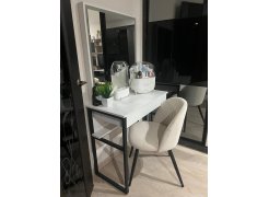 Стул на металлокаркасе Gabi 1 gray / black фото покупателя 426