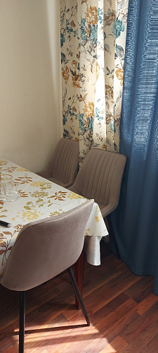 Стул на металлокаркасе Седа 360 К латте (velutto 08) / белый фото покупателя 142