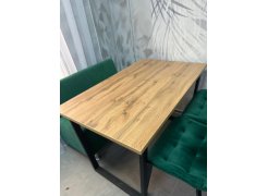 Стол Лота Лофт 120 25 мм сабия / черный матовый фото покупателя 835