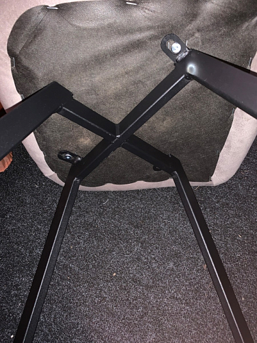 Стул на металлокаркасе Чилли синий / белый фото покупателя 831