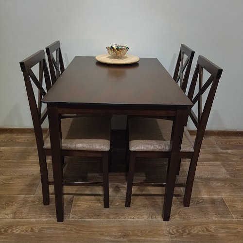 Обеденный комплект Hudson (Хадсон) cappuccino фото покупателя 8