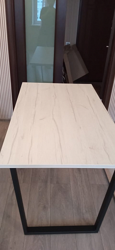 Стол раскладной Лота Лофт 120 25 мм юта / черный матовый фото покупателя 1025