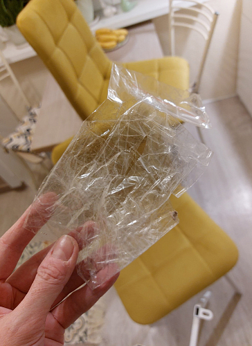 Стул на металлокаркасе Чилли К светло-серый велюр / черный каркас фото покупателя 707