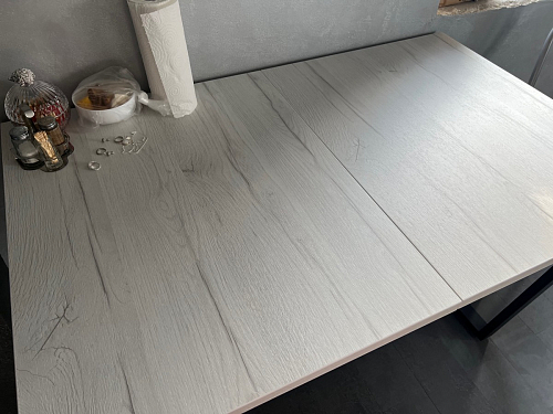 Деревянный стол Лота Лофт 120х75 белый матовый / дуб крафт золотой фото покупателя 604