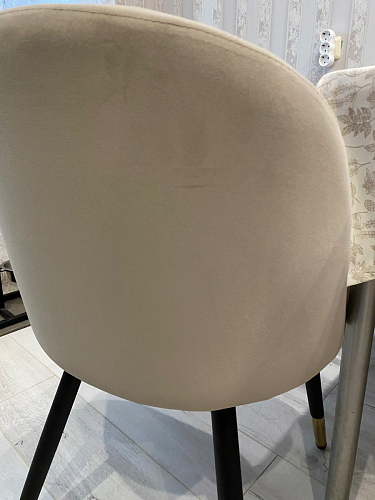 Стул на металлокаркасе Gabi 1 light purple / black фото покупателя 633