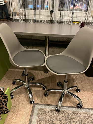 Компьютерное кресло Kolin cappuccino / chrome фото покупателя 94