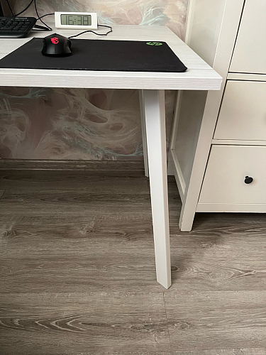 Стол Тринити Лофт 120 32 мм дуб галифакс табако / черный матовый фото покупателя 342