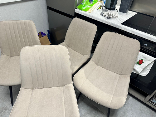 Комплект стульев Седа К 2 шт латте / черный фото покупателя 270