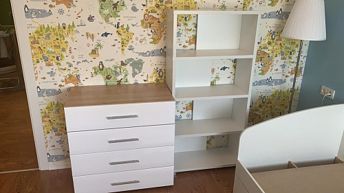 Стеллаж СБ-10/4 венге фото покупателя 1