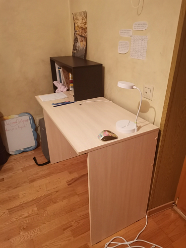 Письменный стол Квартет-2 белый фото покупателя 18