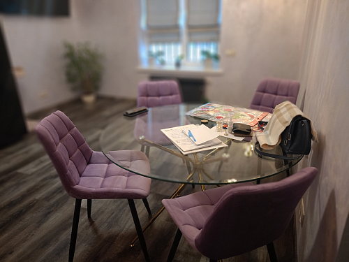 Стул на металлокаркасе Челси бежевый / черный фото покупателя 32