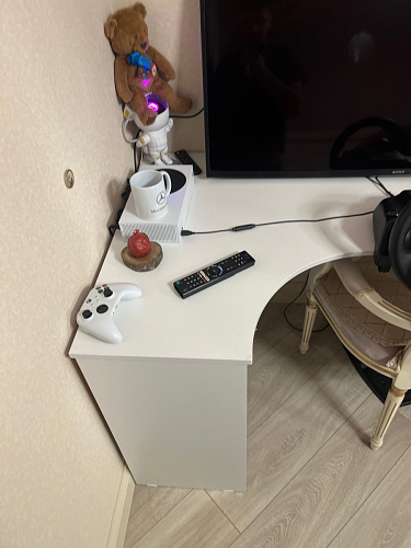 Письменный стол СПм-25 левый дуб сонома фото покупателя 29