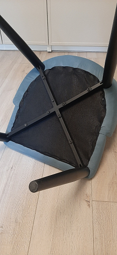 Стул на металлокаркасе Kora black / gray фото покупателя 401