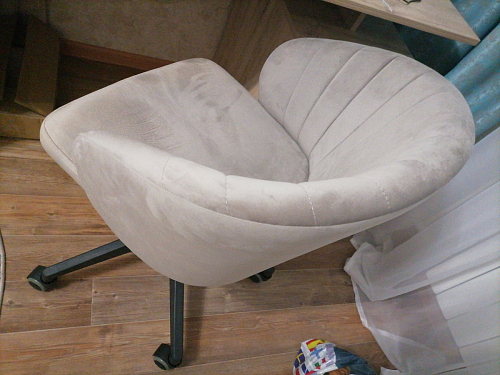 Компьютерное кресло Пард confetti silver серый / черный фото покупателя 150