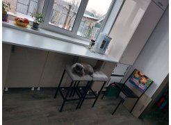 Барный стул Лофт кожзам d1 / черный матовый фото покупателя 231