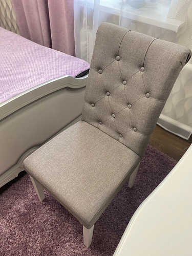 Стул Amelia white / fabric cream фото покупателя 23