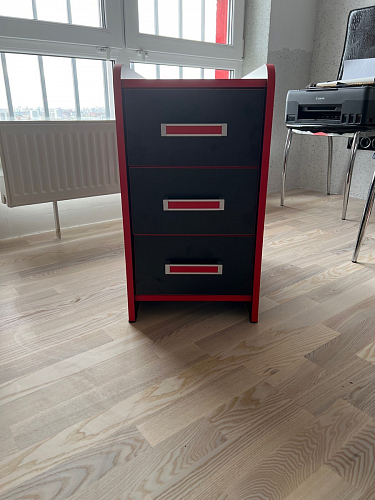 Тумба Ханна черная / красная - Уцененный экземпляр фото покупателя 139