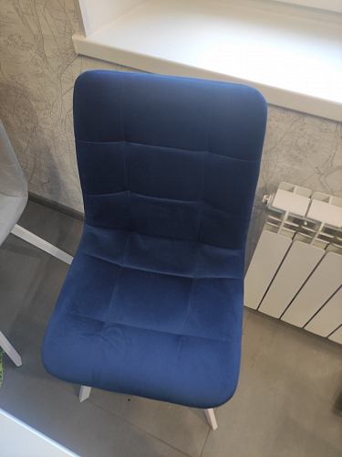 Стул на металлокаркасе Чилли бирюзовый / черный фото покупателя 1367