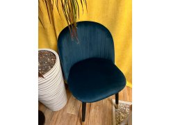 Стул на металлокаркасе Gabi blue / black фото покупателя 200