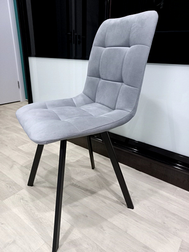 Стул на металлокаркасе Чилли синий / белый фото покупателя 804