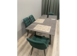 Стул на металлокаркасе Алст velutto 12 / черный фото покупателя 2