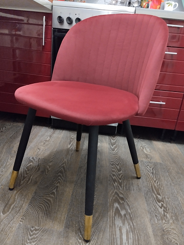 Стул на металлокаркасе Gabi gray / black фото покупателя 531