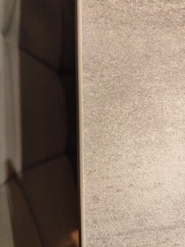 Стол Лота Лофт 120 32 мм бетон / черный матовый фото покупателя 208