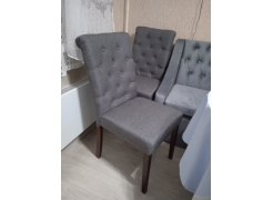 Стул Amelia dark walnut / fabric purple фото покупателя 5