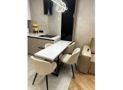 Стул на металлокаркасе Gabi blue / black фото покупателя 398