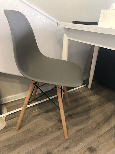 Пластиковый стул Eames PC-015 желтый фото покупателя 151