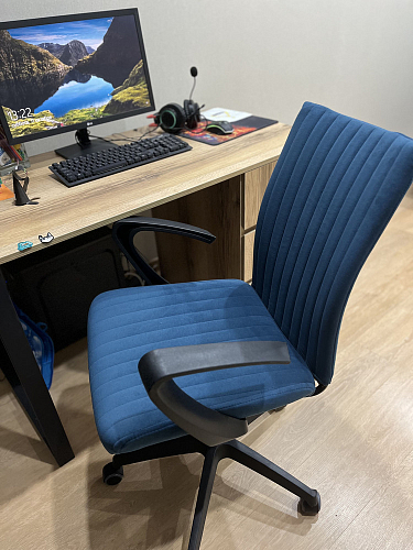 Компьютерное кресло Spark флок розовый 137 фото покупателя 20