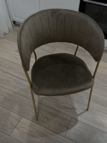 Стул на металлокаркасе Kamelia gold / gray фото покупателя 44