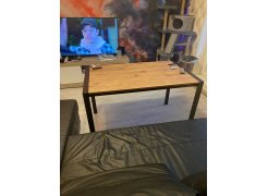 Стол Центавр бетон / графит фото покупателя 5