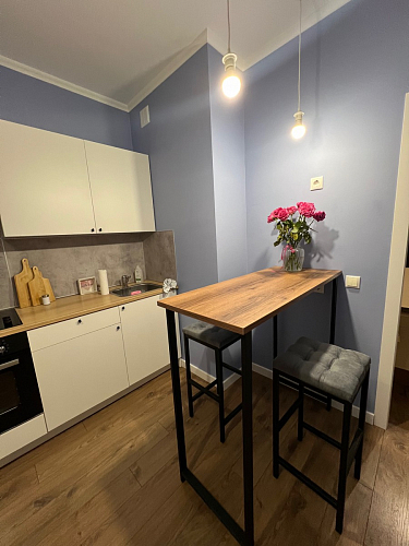 Барная стойка Дилан Лофт 120х60х90 бетон фото покупателя 187