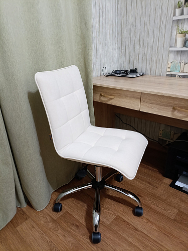 Компьютерное кресло Zero бежевый 7 фото покупателя 52