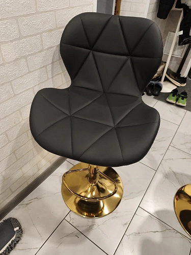 Барный стул Trio white / gold фото покупателя 10