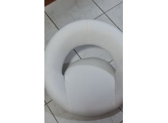 Барный стул Oazis gray fabric / chrome фото покупателя 4