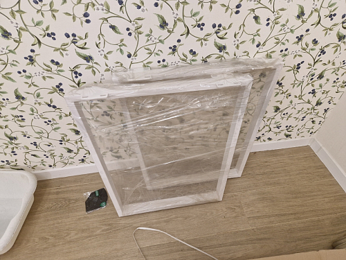 Стол Лота Лофт 140 25 мм черный матовый / бетон фото покупателя 571