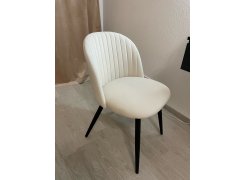 Стул на металлокаркасе Gabi 1 gray / black фото покупателя 696