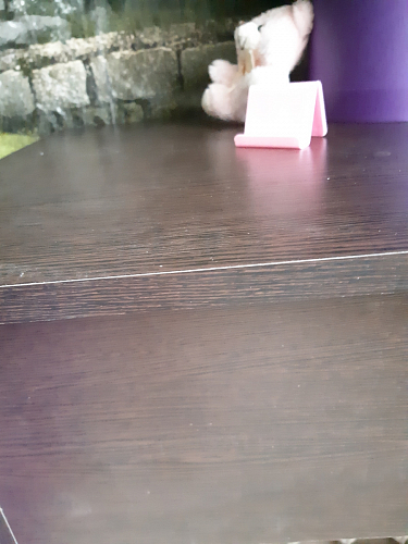 Стол письменный Kiwi белый - Уцененный экземпляр фото покупателя 123