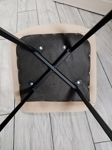 Стул на металлокаркасе Чилли зеленый / белый каркас фото покупателя 280