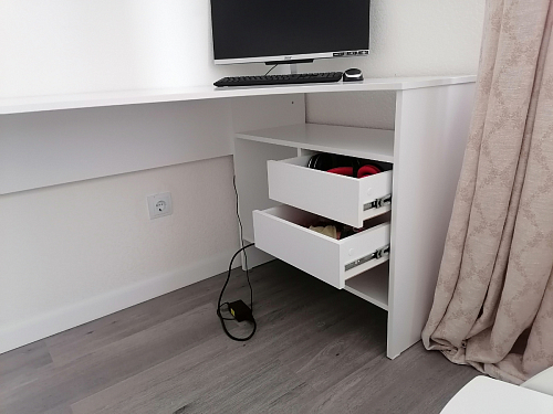 Стол письменный СПм-25 правый венге фото покупателя 16