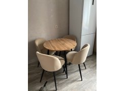 Стул на металлокаркасе Gabi blue / black фото покупателя 299