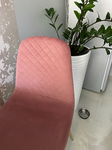 Стул на металлокаркасе Dabl 01 champagne / gold фото покупателя 40