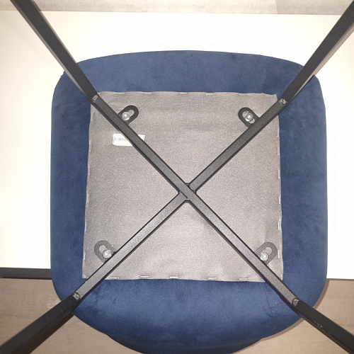 Стул на металлокаркасе Челси бежевый / черный фото покупателя 128