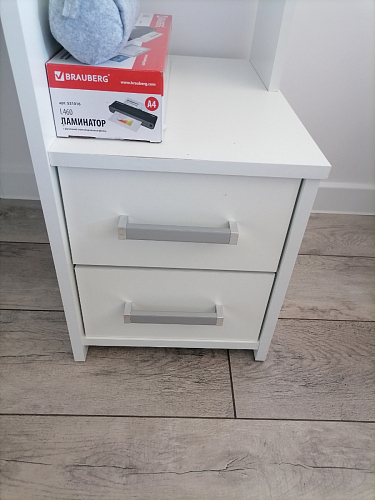 Компьютерный стол Джаз-24 правый дуб сонома фото покупателя 189