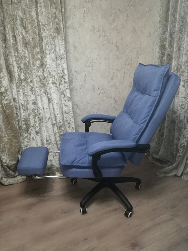 Компьютерное кресло Rapid голубое фото покупателя 116