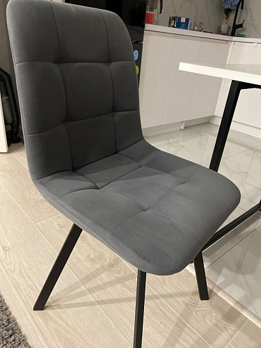 Стул на металлокаркасе Чилли зеленый / белый каркас фото покупателя 37