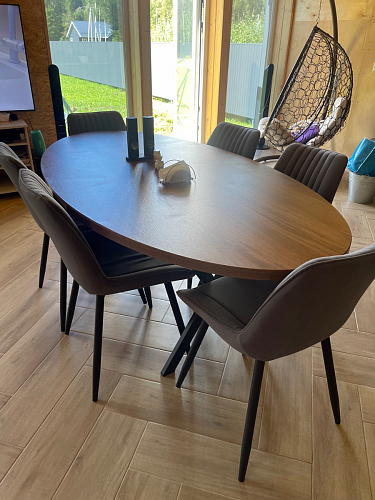 Комплект стульев Седа К 2 шт латте / черный фото покупателя 99