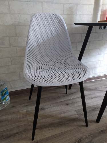 Стул на металлокаркасе Vero белый фото покупателя 16